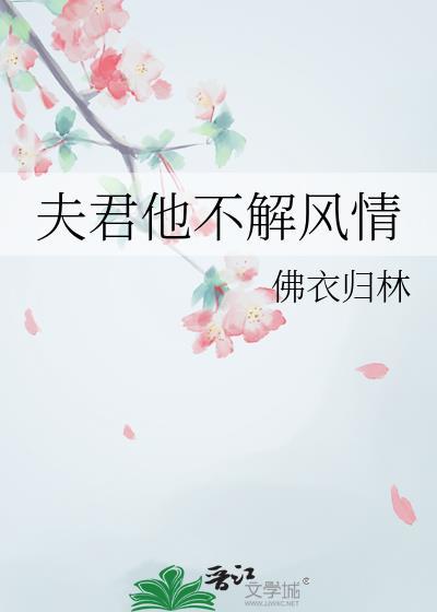 夫君他不解风情佛衣归林晋江